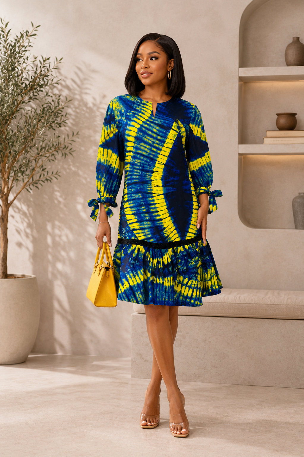 Breeze Pattern Dress