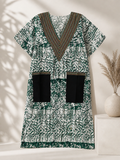Blaze Pattern Dress